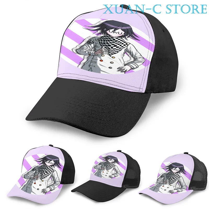 Danganronpa-Kokichi Ouma баскетбольная кепка мужская и женская модная черная шляпа унисекс с принтом