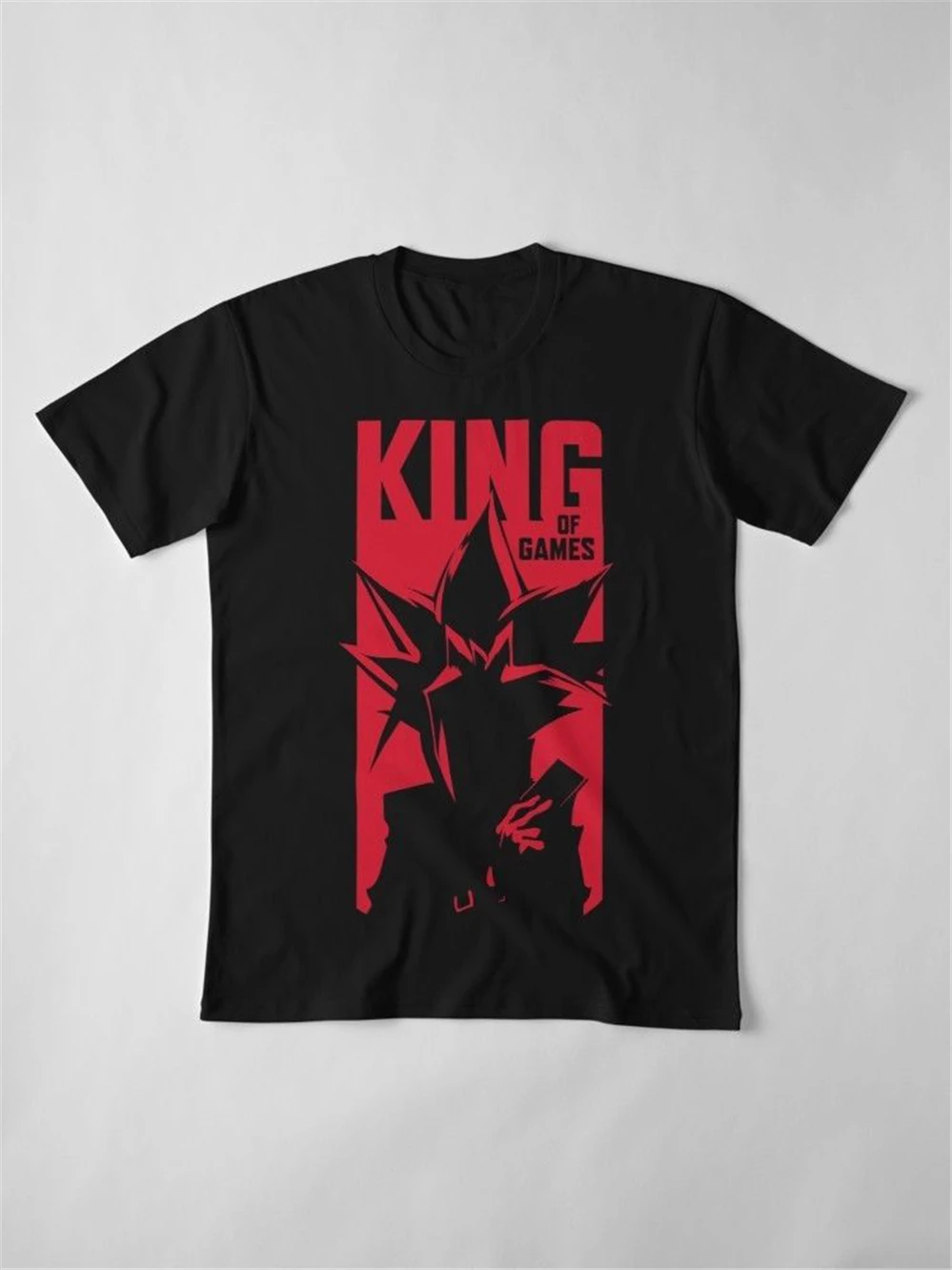 Yu gi oh Atem Yami Yugi Duelist Shadow King Of Games Black T Shirt Men Women Size S-3XL Funny Design Tops Tee | Мужская одежда