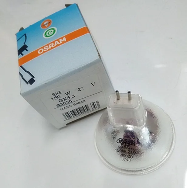 

Osram EKE 93638 21V 150W halogen lamp,NAED 54842,Surgical lights,colposcope microsope light source,21V150X GX5.3 bulb
