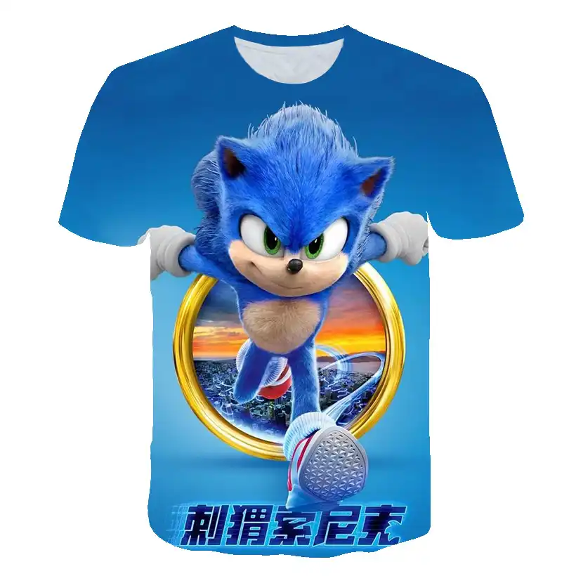 Camiseta Sonic Niño Camisetas 