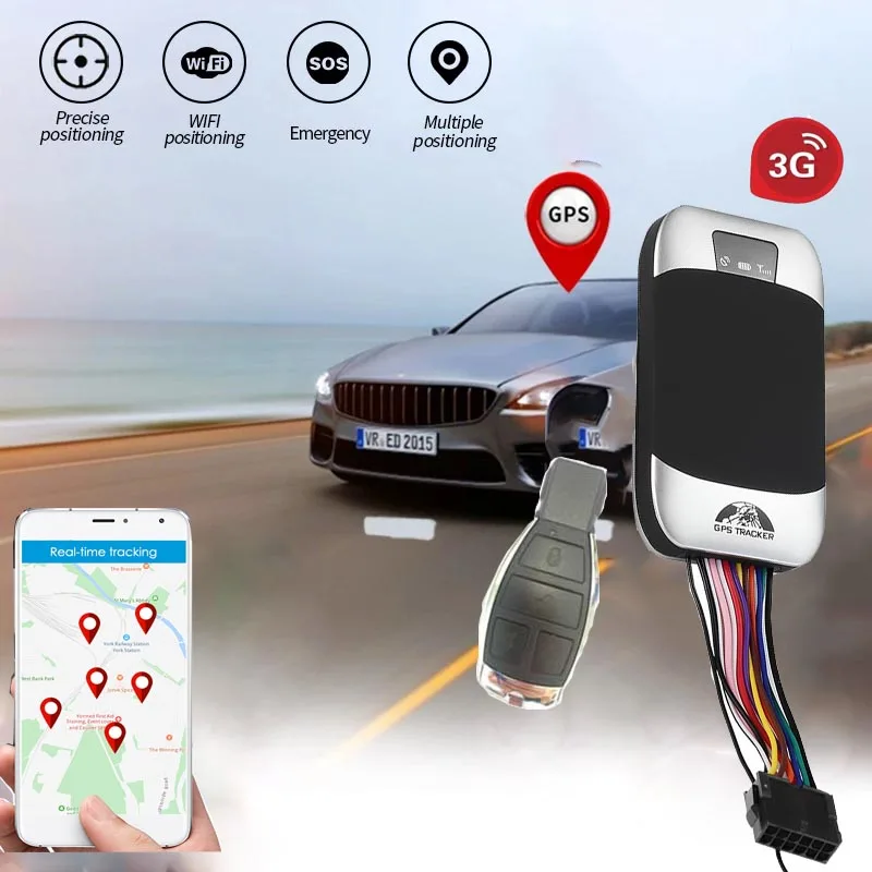 Автомобильная система GPS трекер coban tk303G с дистанционным управлением SOS для