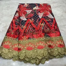 Высококачественная кружевная ткань,, воск, шнур, кружевная ткань, африканская кружевная ткань, воск, шнур, кружево для женщин, свадебное платье, WD112601