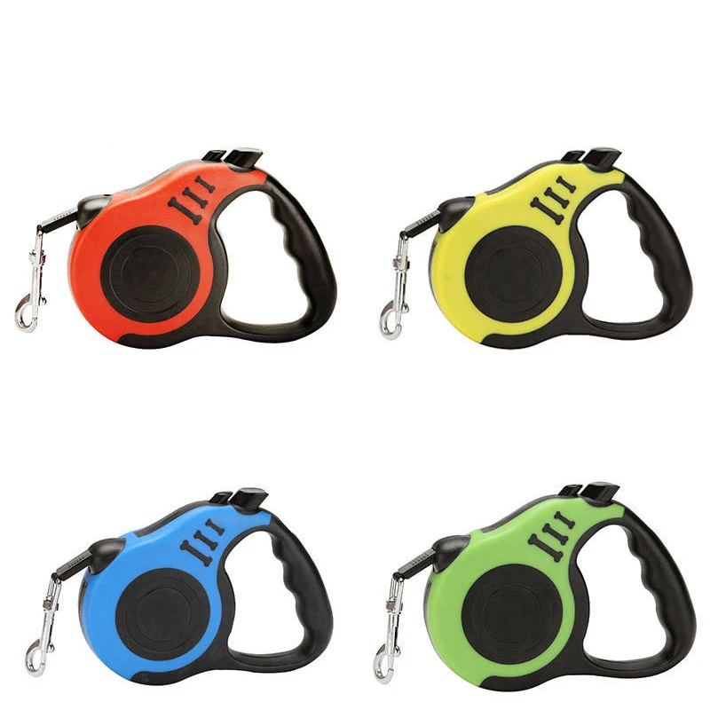 

3 M / 5 m retractable traction rope, small and medium sized pet products traction rope, portable dog walking rope