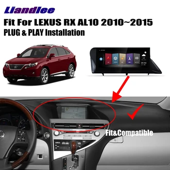 شراءنظام أندرويد للسيارة لكزس RX AL10 2010 2011 2012 2013 2014 2015 مشغل راديو للسيارة استريو ملاحة جي بي إس شاشة عالية الدقة وسائط متعددة