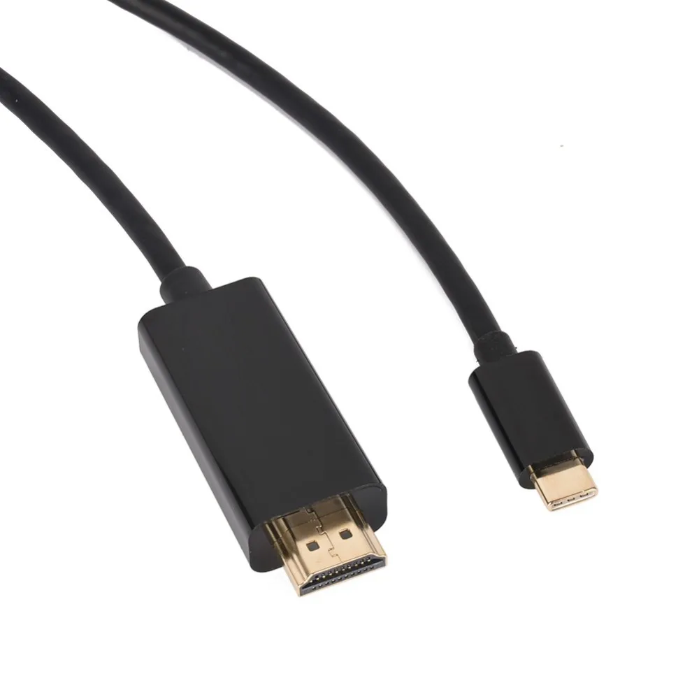 EDAL USB 3,1 type C папа-HDMI Папа 4K адаптер HDMI кабель для MacBook Pro для HuaWei MateBook S