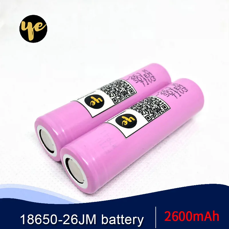 (1 шт.) абсолютно новый оригинал для Samsung ICR18650-26JM 26JM 18650 2600mah 3 7 V литий-ионный