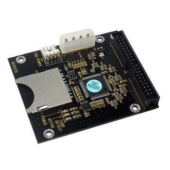 

Memory Card To 3.5 Inch 40 Pin Male IDE Adapter Card With 4 Pin Connector