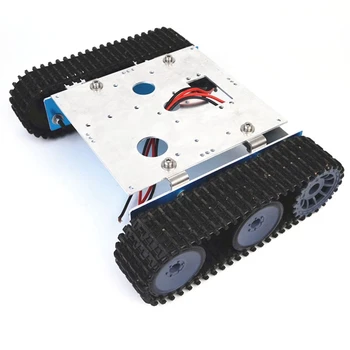

12V Aluminium Alloy DIY Assemble Tank Robot Caterpillar Vehicle Platform Chassis Assembly Kit for Arduino