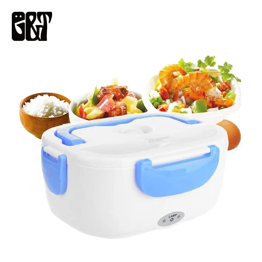 Портативный Электрический Ланч бокс сохраняющий тепло контейнер для хранения