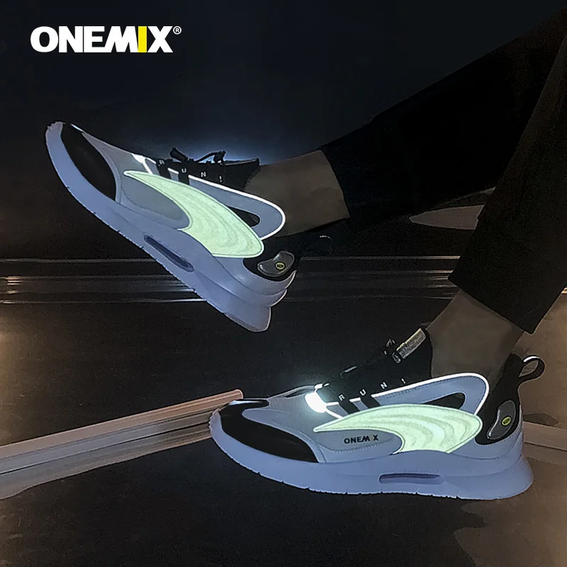 ONEMIX Оригинальные кроссовки для бега для мужчин уличная дышащая Светоотражающая теннисная обувь женские кроссовки ретро Dady обувь