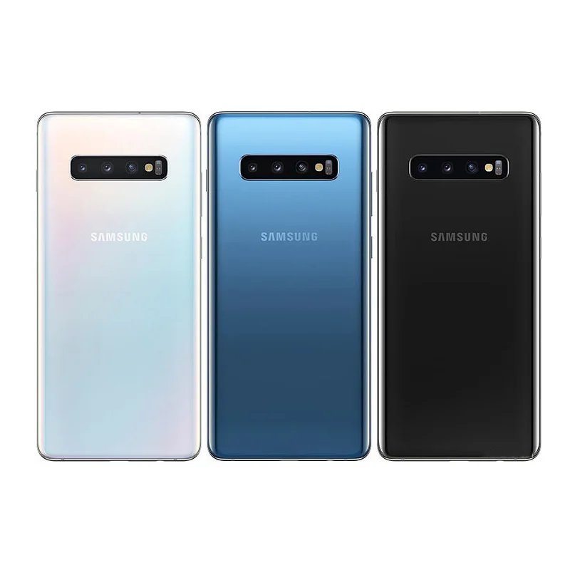 samsung Galaxy S10+ S10 plus G975U T-Mobile Version мобильный телефон Snapdragon 855 6," 8 Гб ram 128 ГБ rom NFC 4G телефон