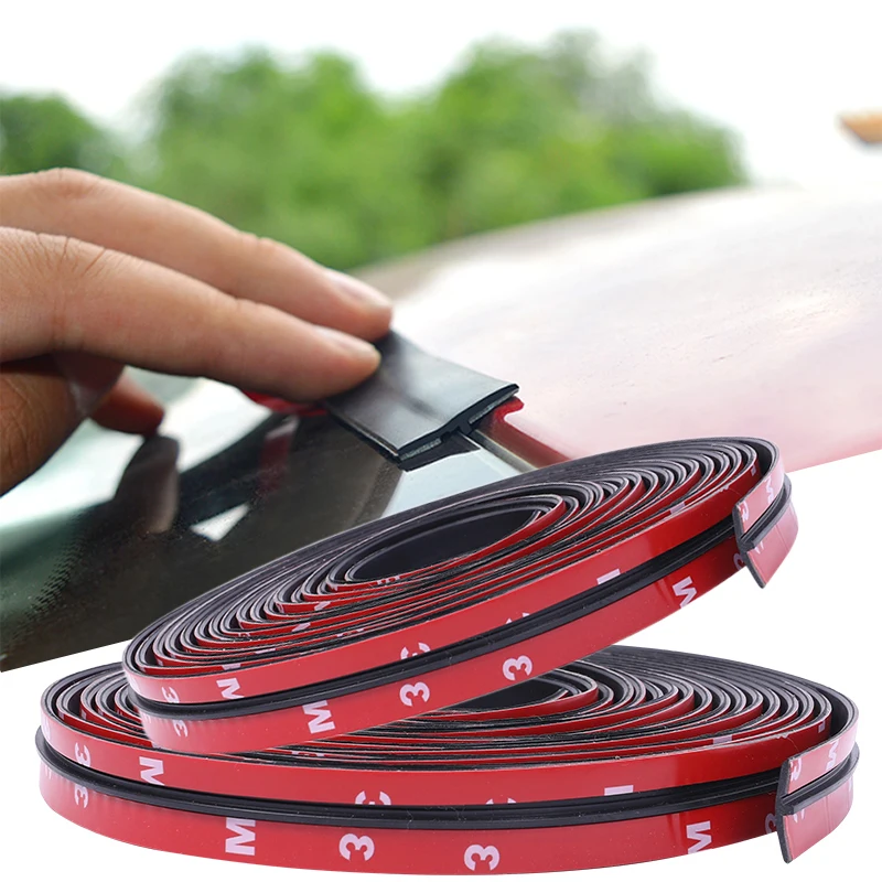 

14/19mm Car Styling Rubber Strip Edge Sealing Strip Roof Windshield Protector For Honda Toyota Lada Mazda Ford Nissan Chery ECT.