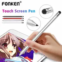 2 in1 universal caneta stylus desenho capacitivo tela de toque canetas lápis alta precisão para ipad iphone tablet android smartphone