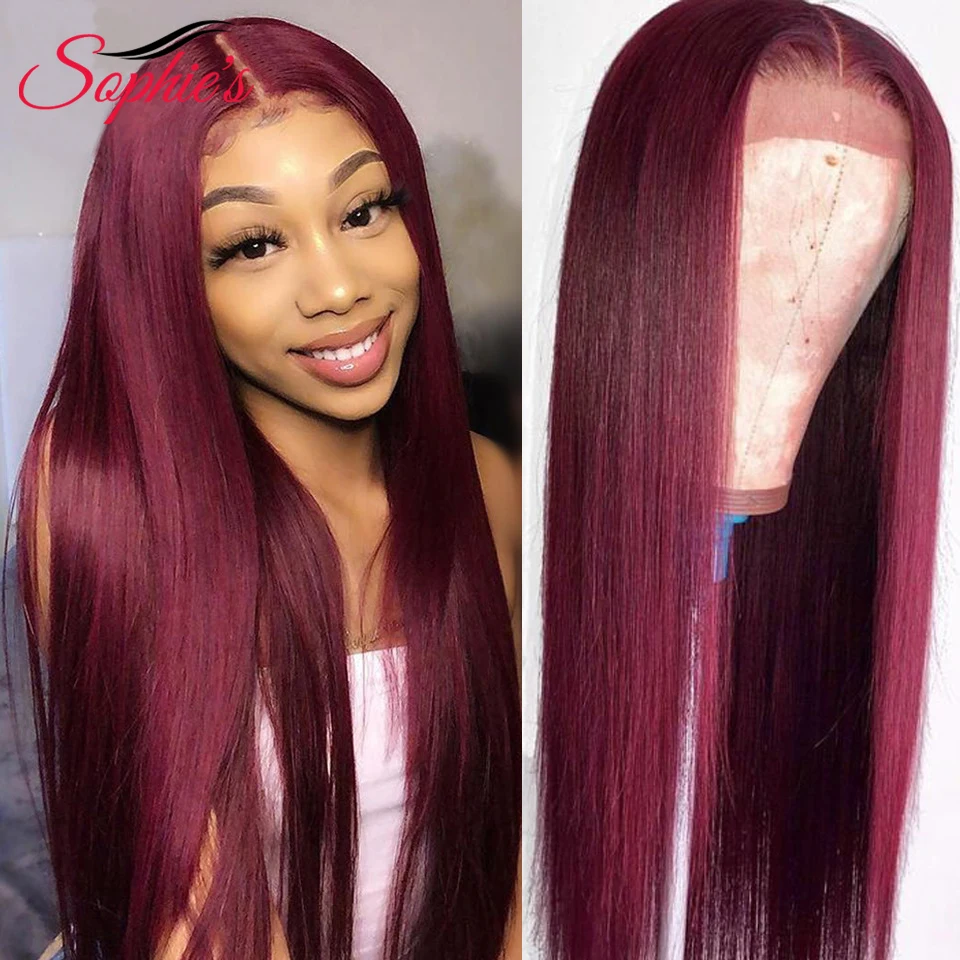 sophies-99j-straight-burgundy-4-4-lace-closure-human-wig-for-women-pre-plucked-brazilian-blonde-remy-hair-with-baby-hair-180