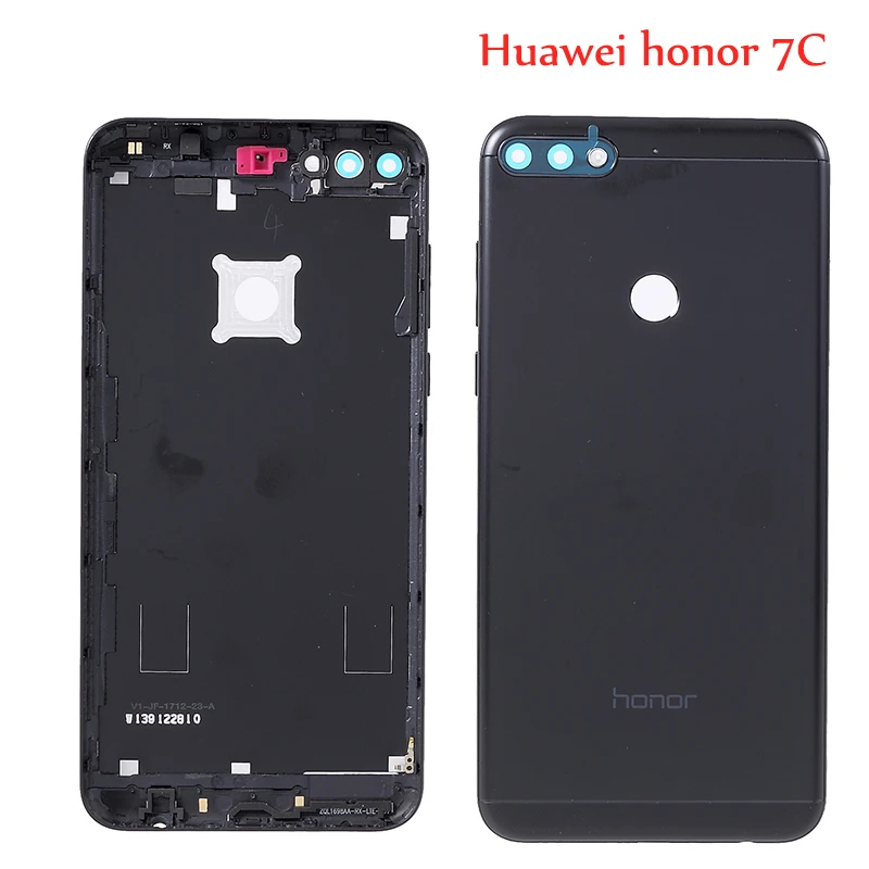 

Original Rear Back Battery Door Case Housing Cover Middle Frame For Huawei Honor 7C AUM-AL20 TL20 L29 AUM L41 5.7"