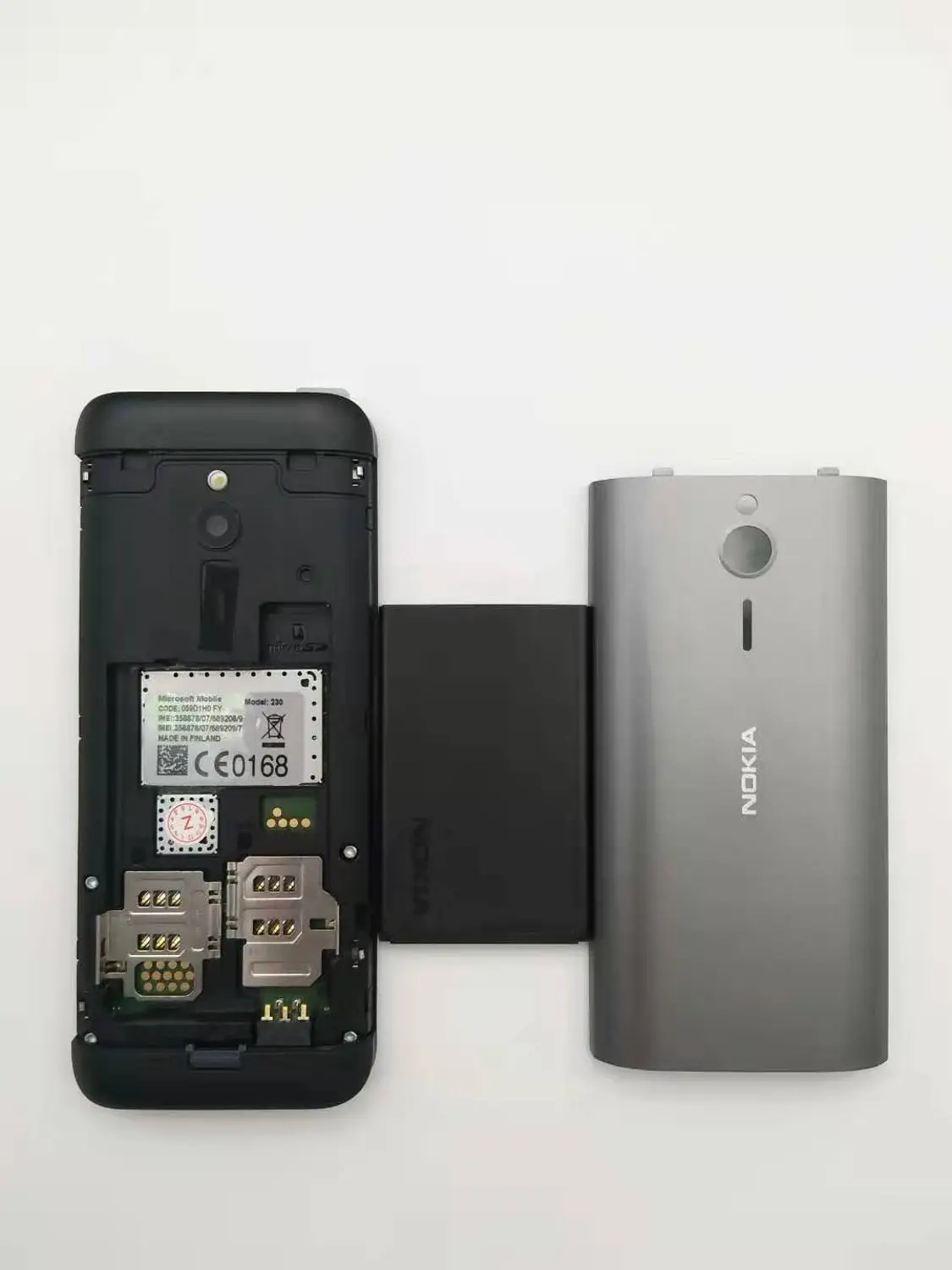  100% Original Unlocked NOKIA 230 One Sim Card Version Phone GSM FM Bluetooth Mobile Phone& Hebrew A