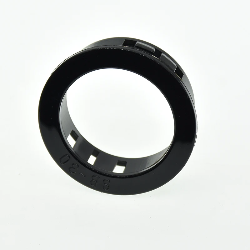 Plastic snap-on wire grommet gasket clamp 8-50mm pc desk wire inlet outlet Seal ring hole plug cover cable Rack holder protector