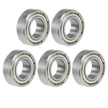 

uxcell 688ZZ Deep Groove Ball Bearing 8x16x5mm Double Shielded Chrome Bearings 5pcs
