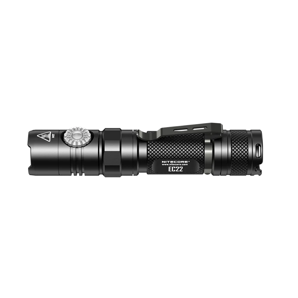 NITECORE EC22 бесконечно переменная яркость фонарик CREE XP L HD V6 LED 1000 люменов поворотный