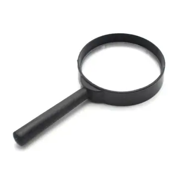 

1pc 60mm Magnifier For Reading Tool Hand Held Magnifying Reading Lens Identification For Reading Glass Glasses Etc Glass X5R5