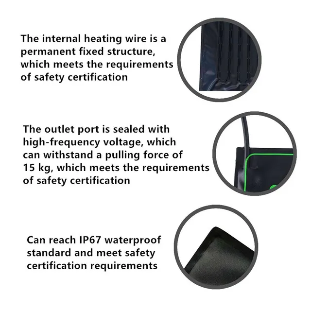 Palánta Fűtés Szőnyeg 20X10In Vízálló Növényi Vetőmag Csírázás Terjedése Klónindító Pad 110 V/220 V Kerti Készletek 1 Db - Image 3