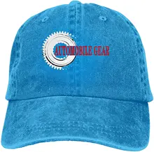 

Automobile Gear Sports Denim Cap Adjustable Unisex Plain Baseball Cowboy Snapback Hat