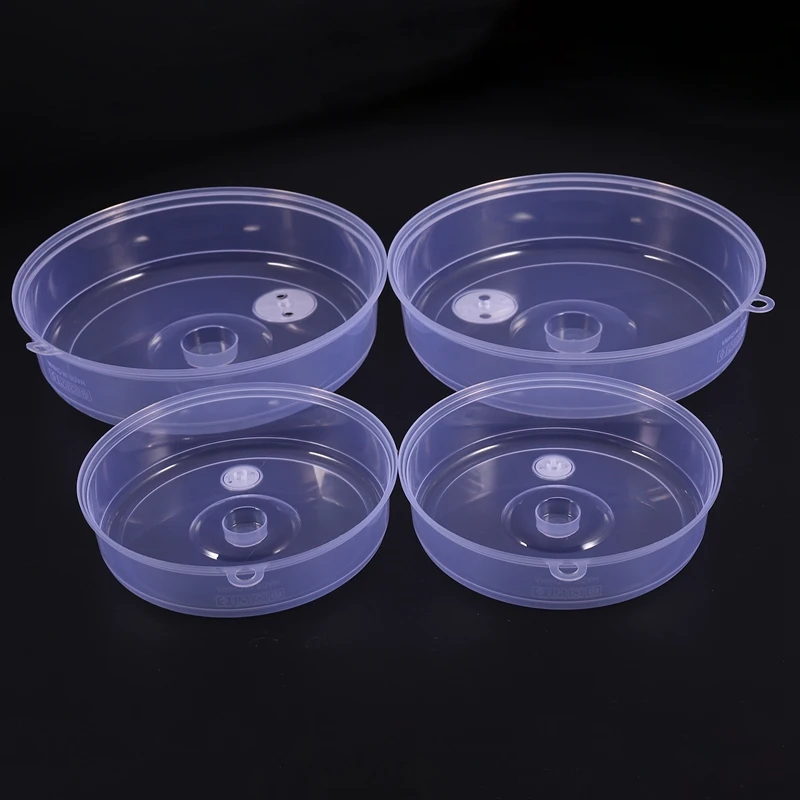 NHBR-4PCS пластиковая Герметичная крышка для хранения продуктов, крышка для микроволновой печи, крышка для крышки с подогревом, маслостойкая крышка