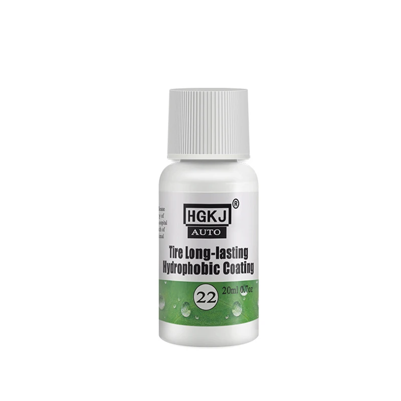 HOT!! 20/50ml HGKJ Auto Car Tire Coating Tire Gloss Long-lasting Hydrophobic Coating Polish Shine Tyre TSLM2