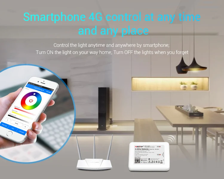 Mi Light iBox1 iBox2 светодиодный контроллер Wi-Fi Smart 2,4G беспроводной контроллер WIFI RGB для Mi Light RGBW WW светодиодный панель с лампочками