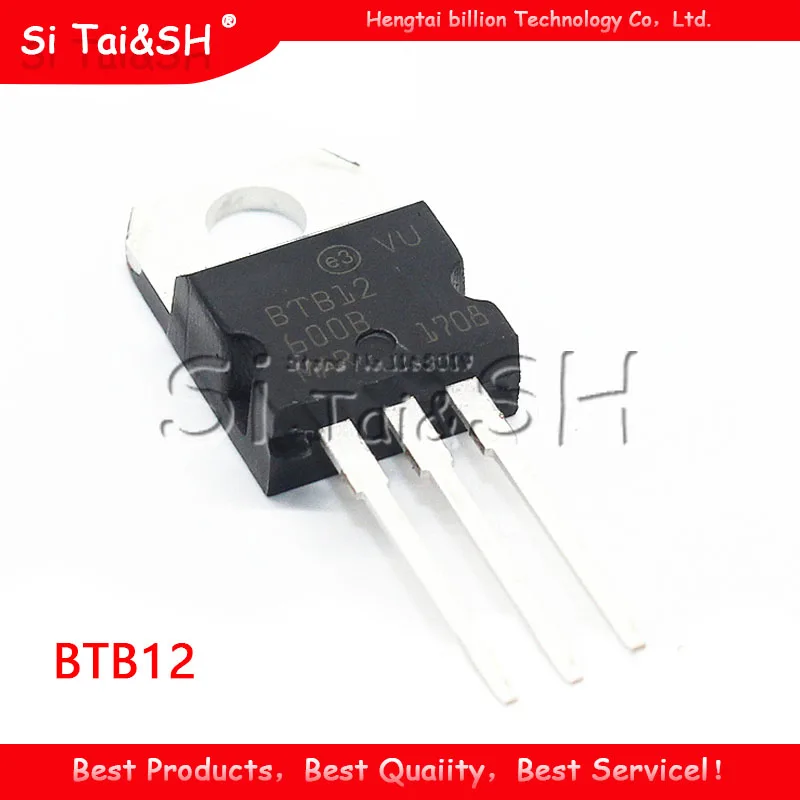 5 шт. BTB12-800 BTB12-800B TO220 BTB12 12A 800 в TO-220 | Электронные компоненты и принадлежности