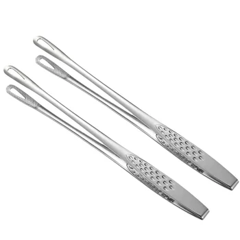 

Stainless Steel Food Clips Multi-function Barbecue Tongs Kitchen Steak Clamps