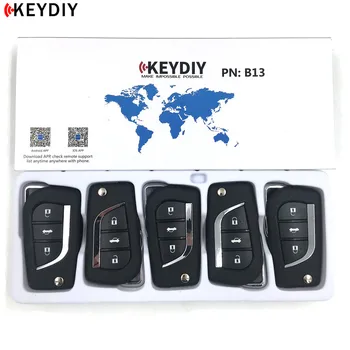

5pcs/lot,KEYDIY KD900 B Series Remote Control B13/B13-2+1 Car Key For Toyota Style KD-X2/URG200 Key Programmer