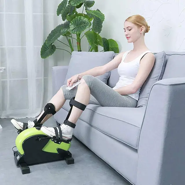 US $358.00 2020 New Electric rehabilitation lectric Pedal Exerciser Mini Cycle Pedal Exercise Resistance Bike