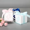 5Pcs Baby Feet Candy Gift Box Birthday First Communion Girl Boy Baby Shower Wedding Favors Dragee Baptism Cake Box Packaging ► Photo 1/6