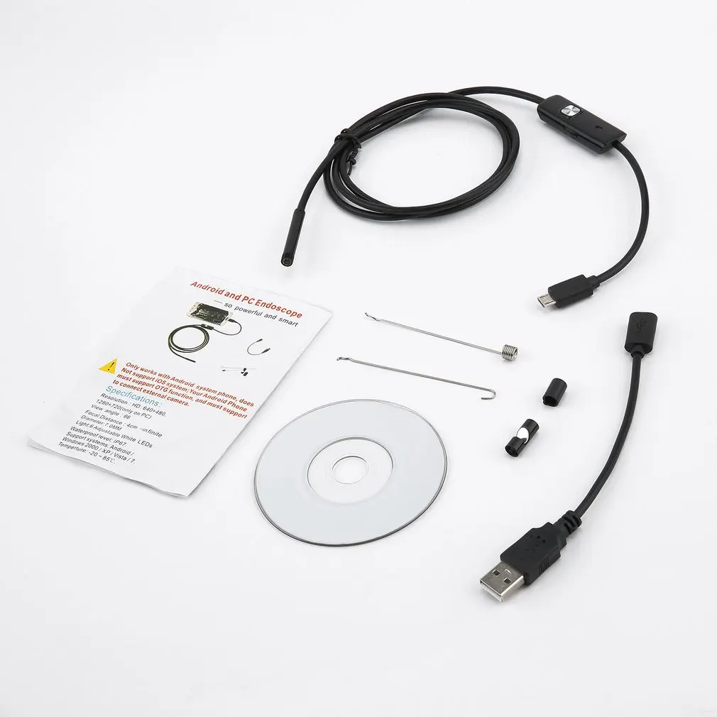Эндоскоп мини камера Otoscopio Usb камера безопасности 5,5 мм для Android телефона смартфона и ПК Otoscope камера для осмотра Эндоскоп мини камера Otoscopio Usb камера безопасности 5,5 мм для Android телефона смартфона и ПК Otoscope камера для осмотра