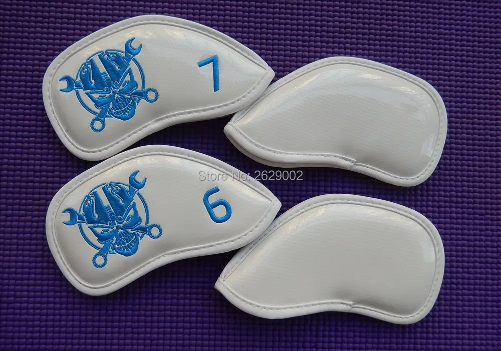 Клюшки для гольфа Headcovers из искусственной кожи клюшек для гольфа набор чехлов# 4-9PAS/набор(9 шт
