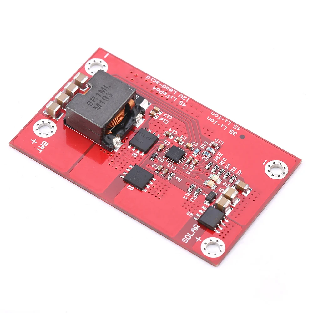 Bateria de Lítio de Alta Placa de Carregamento Mppt Painel Solar Controlador 3 s - 4s Lifepo4 Velocidade Eficiente Bq24650 5a 10 Controladores solares