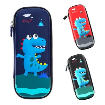 

Cute Pencil Case Cartoon Dinosaur Pattern Large Capacity Waterproof Pen Box Gift For Student