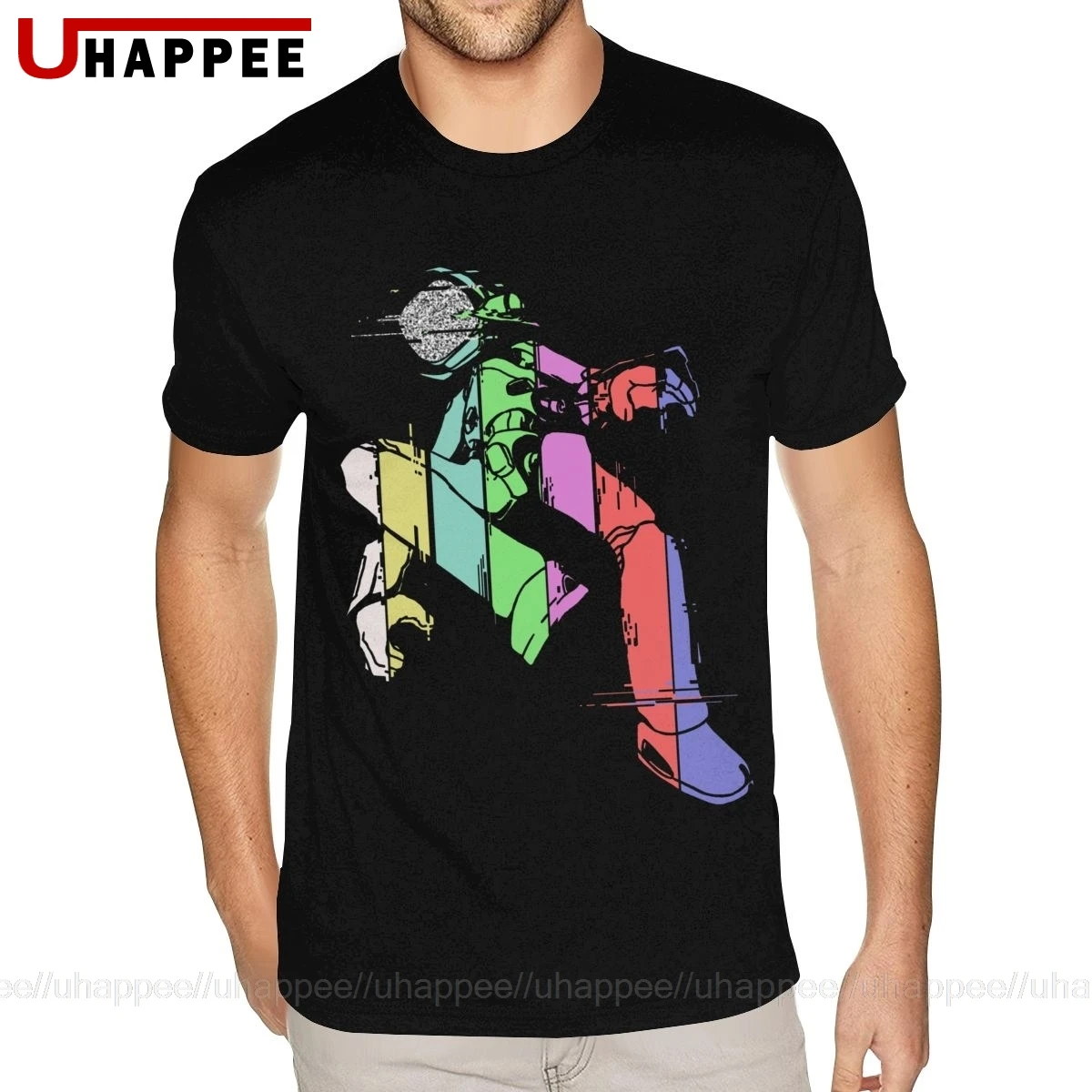 FLCL Fooly Cooly футболка мужские городские футболки Homme с коротким рукавом модная