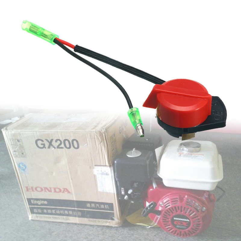 

2Pcs Motocross Replacement Parts Switch Motorcycle Engine Stop On/Off Switch For Honda GX120 GX160 GX200 GX240 GX270 GX340