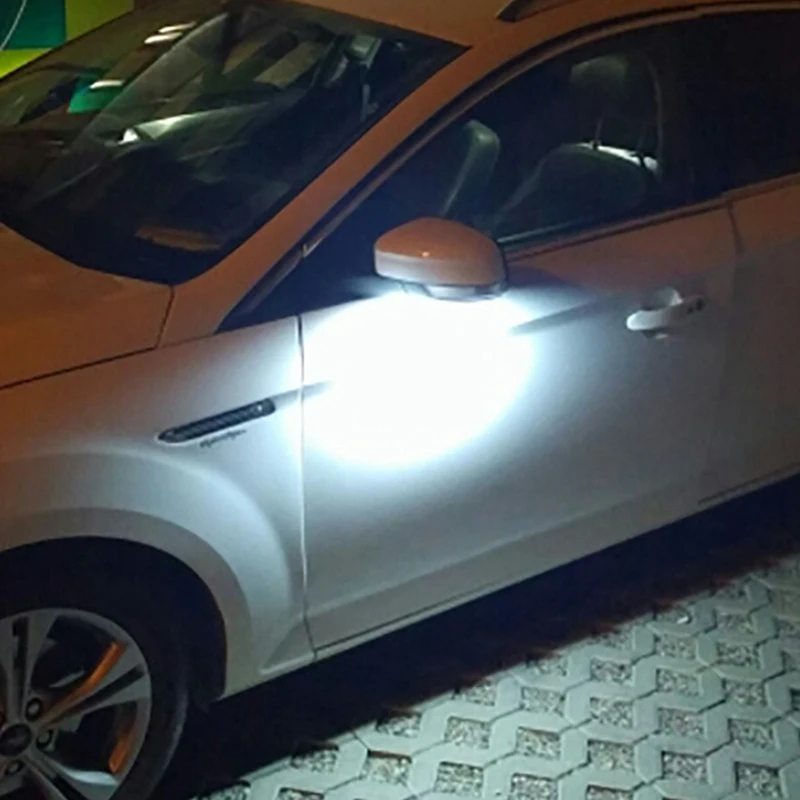 2x светодиодный под боковое зеркало Puddle свет для Ford C-max Focus Ford Kuga ESCAPE Mondeo IV S Max светодиодная подсветка салона супер яркий