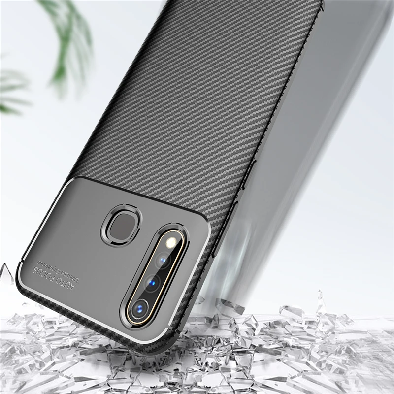 ДЛЯ Vivo U3 чехол мягкий силиконовый тонкий корпус из углеродного волокна 6 53 дюймов