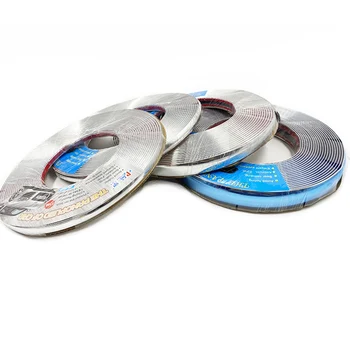 

15m*4/6/8/10/12/15/18/20/25/30mm Car Body Window Door Grill Radio Trim Decoration Protector Chrome Silver Moldings Strip