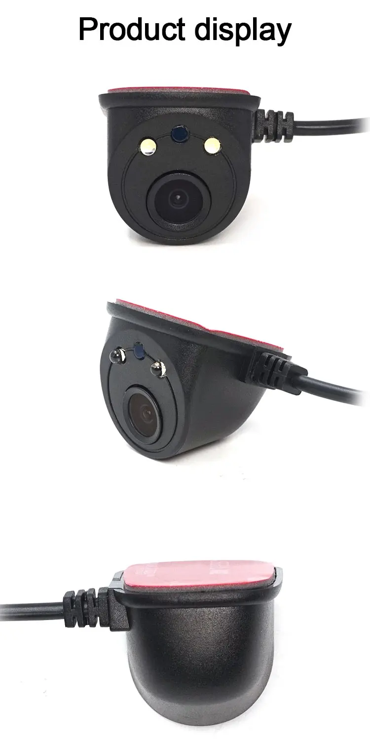 Carsanbo, USB, беспроводной, WiFi, автомобильный, 2 светодиодный, белая лампа, камера, HD, ночное видение, слепой уголок, боковая камера для IOS и Android, телефон