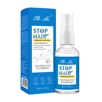 

30ml Hair Growth Inhibitor Spray Natural Ingredients Hair Removal Essence Skin Moisturizing Nourishing for Whole Body