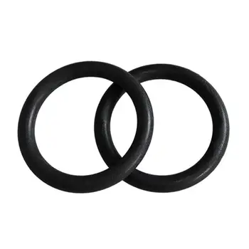 

2 Pcs 28mm Heavy Duty ABS Plastic Sports Fitness Gymnastics Ring With Foam Handle Gym Sports Pull Ring Indoor Fitness Equipment