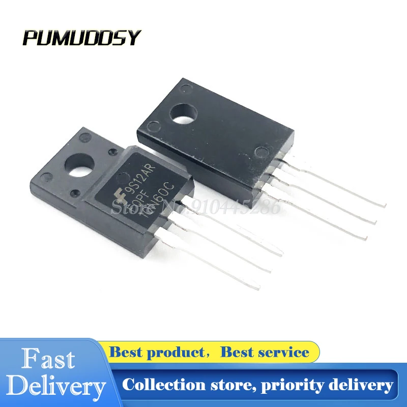 10PCS FQPF10N60C TO-220 10N60C FQPF10N60 new MOS FET transistor 10N60 TO220