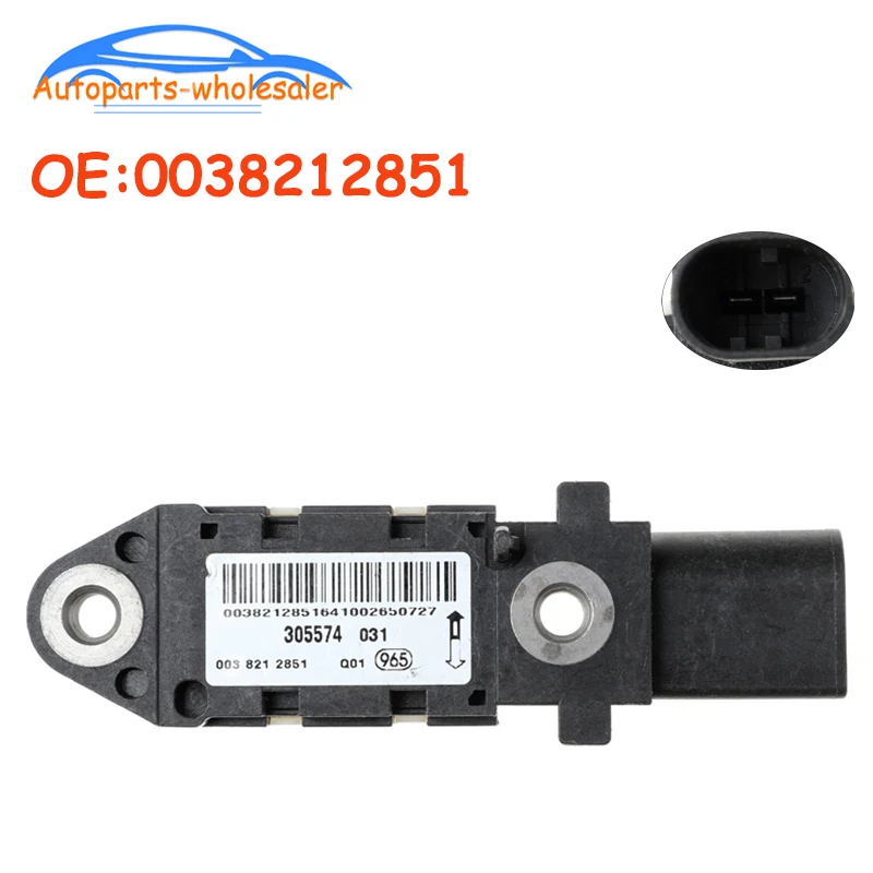 

New 0038212851 003 821 2851 For W211 W219 W212 W199 R171 R230 SL550 SLK300 Front Impact Crash Sensor Car accessories