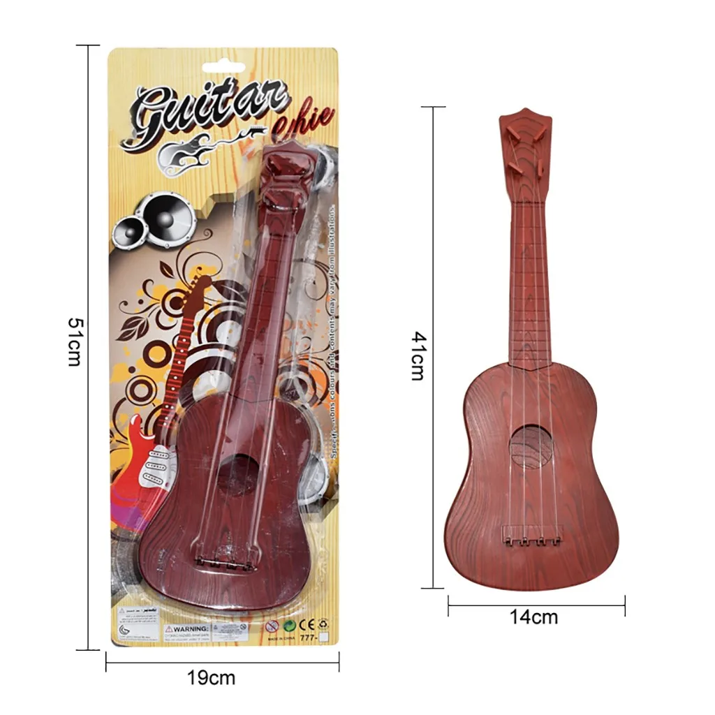 Детская Классическая гитара укулеле для начинающих интеллектуальное развитие образовательный музыкальный инструмент игрушка для детей подарок на год
