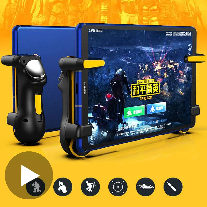Для планшета на Android iPad PUBG пусковое устройство Бесплатная пожарная игра геймпад